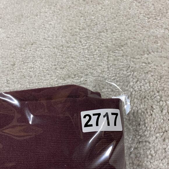 Raffi Sweater Mens L Burgundy Made Italy Cotton Modal Long Sleeve Knit Polo - Picture 8 of 8